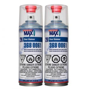 SprayMax 3680061 2K Clear Glamour 2Pack High Gloss