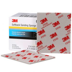 3M Softback Sanding Sponge 02604 – Fine Grit 4.5" x 5.5" 20 Pack