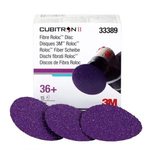 3M Cubitron II Roloc Fibre Disc 33389- 3 in