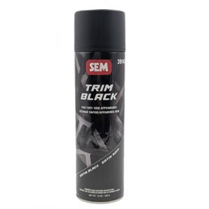 SEM Trim Black 39143 – Satin Black Aerosol 12 oz