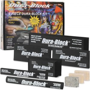 Dura-Block 6pc Sanding Block Kit Professional Auto Body Sanding Tools