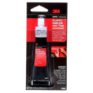 SM Plastic Emblem & Trim Adhesive (03601)