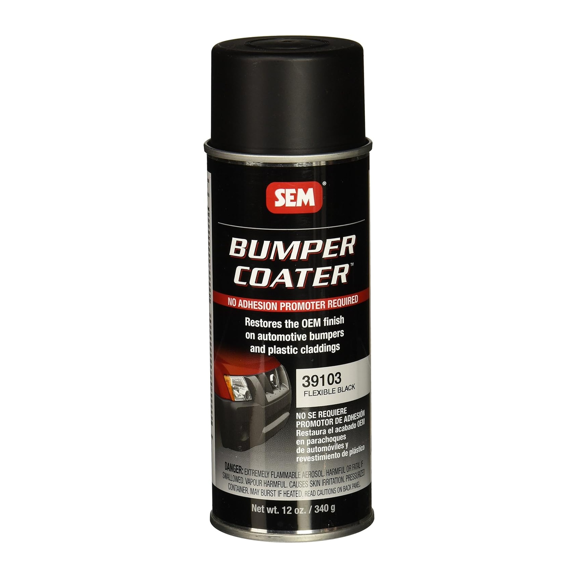 SEM 39103 Black Original Flexible Bumper Coater Aerosol