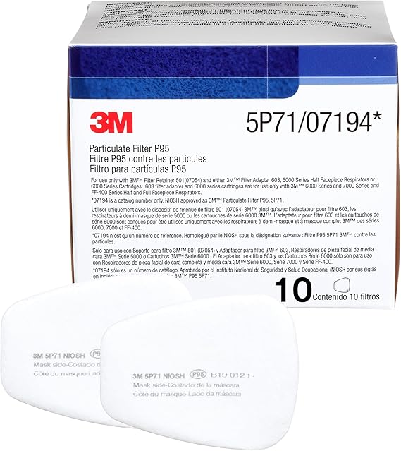 3M Respirator Filter Replacement 5P71
