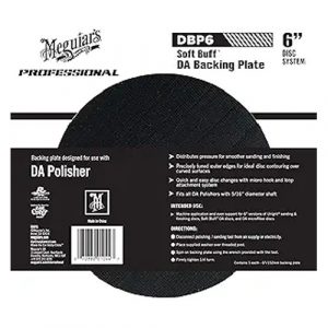 Meguiar's 6" Soft Buff DA Backing Plate DBP6-6 Inch Backing Plate