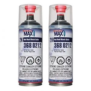 Spray max 2K Hot Rod Satin Black Spray Paint