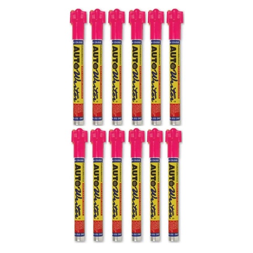 Auto Writer Pen. Pink. 12 Pen