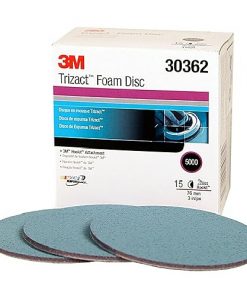 3M (30362 Hookit Trizact 3" 5000 Grit Foam Disc