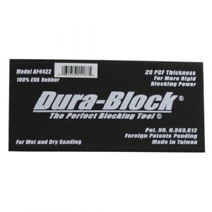 Dura-Block AF4422 Hook & Loop Black Scruff Pad