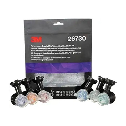 3M Performance Gravity HVLP Atomizing Head Variety Kit-26730