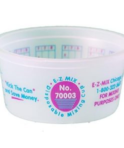 E-Z MIX 70003 1/4 Pint Cup (Plastic)-200 Pack