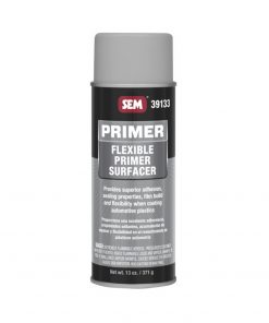 SEM 39133 Flexible Primer Surfacer Gray Sandable Plastic Primer Aerosol 16 oz