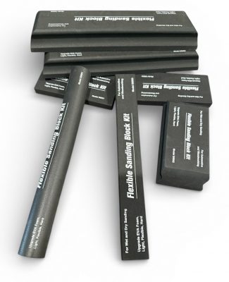 Flexible sanding block kit for auto body and woodworking(7Pcs )