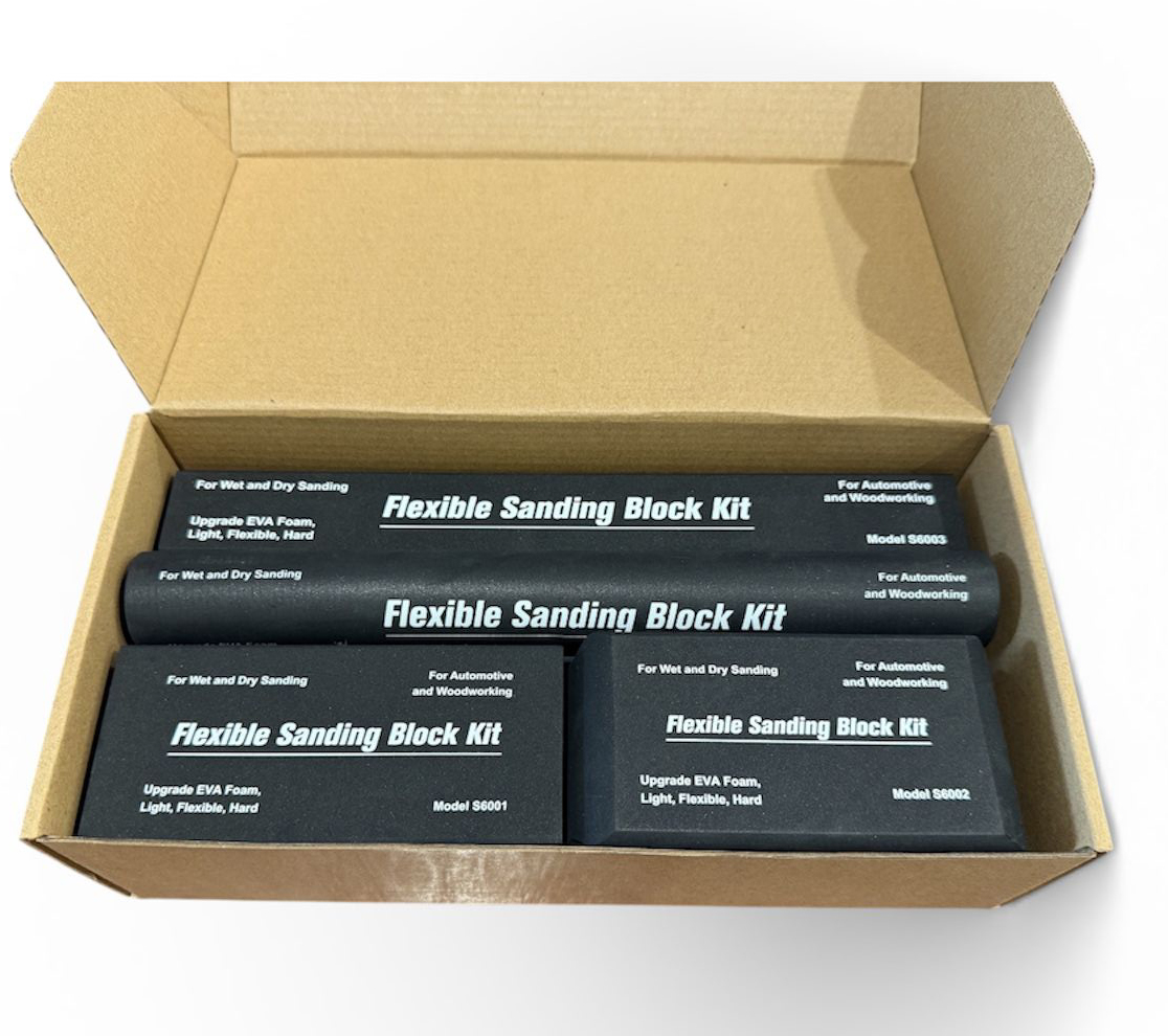 Flexible sanding block kit for auto body and woodworking(7Pcs ) - Image 2