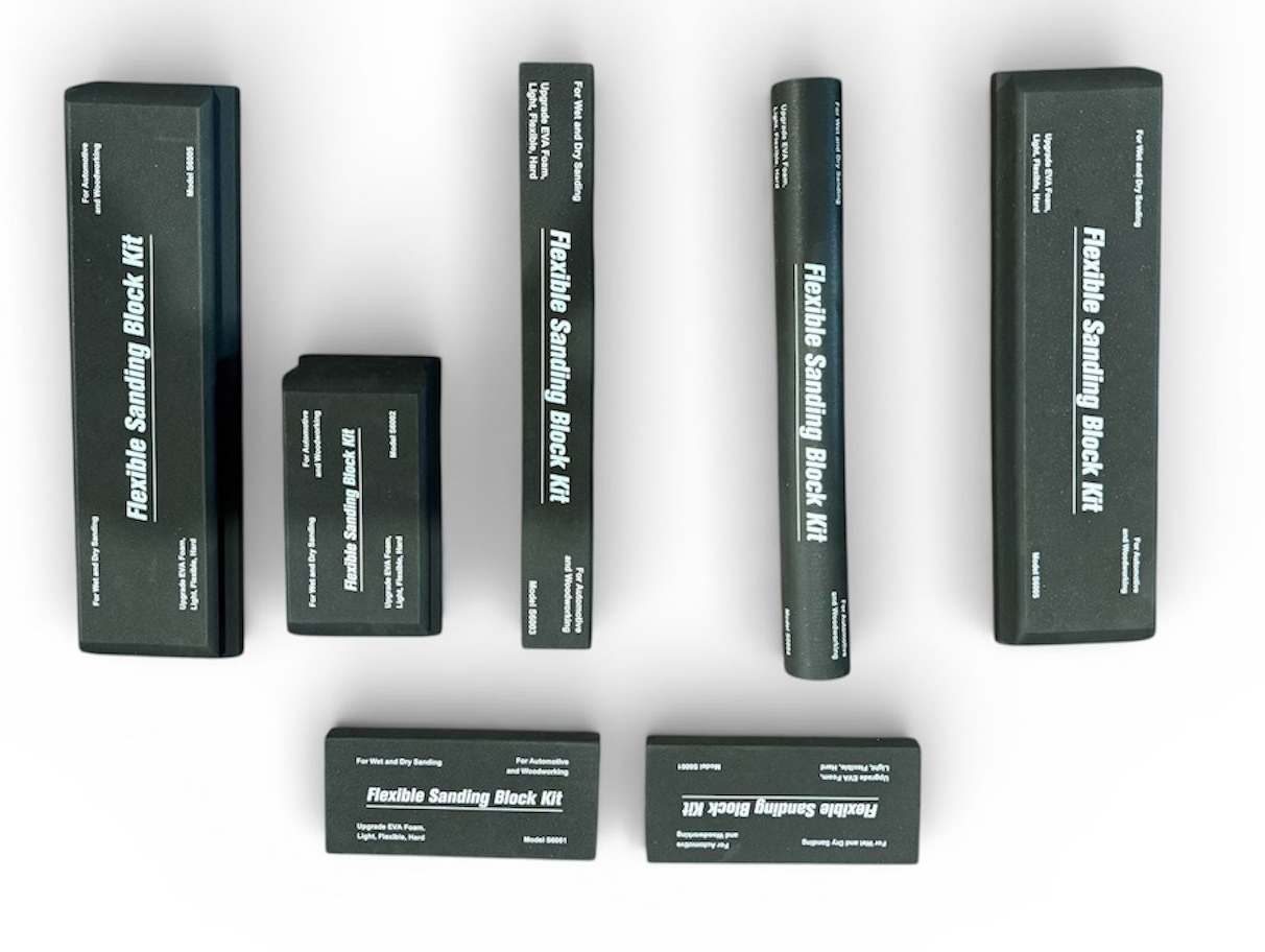 Flexible sanding block kit for auto body and woodworking(7Pcs ) - Image 3