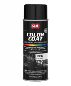 SEM 15233 Color Coat Gloss Black Aerosol Free Shipping