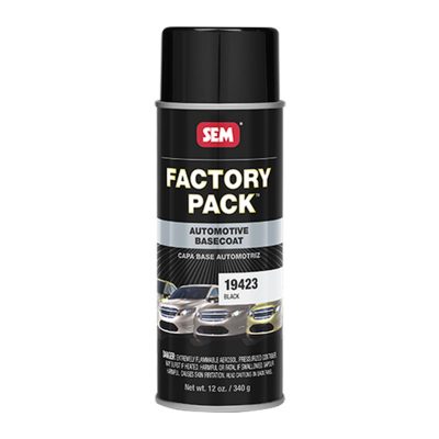 SEM 19423 Factory Pack GM WA8555 Black 16 oz Aerosol Free Shipping