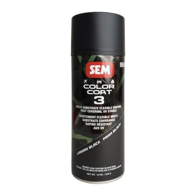 SEM 85013 Color Coat 3 Landau Black 16 oz Aerosol Free Shipping
