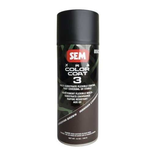 SEM 85023 Color Coat 3 Cordovan Brown 16 oz Aerosol
