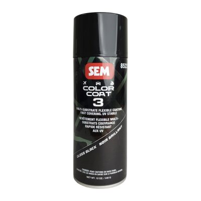 SEM 85233 Color Coat 3 Gloss Black