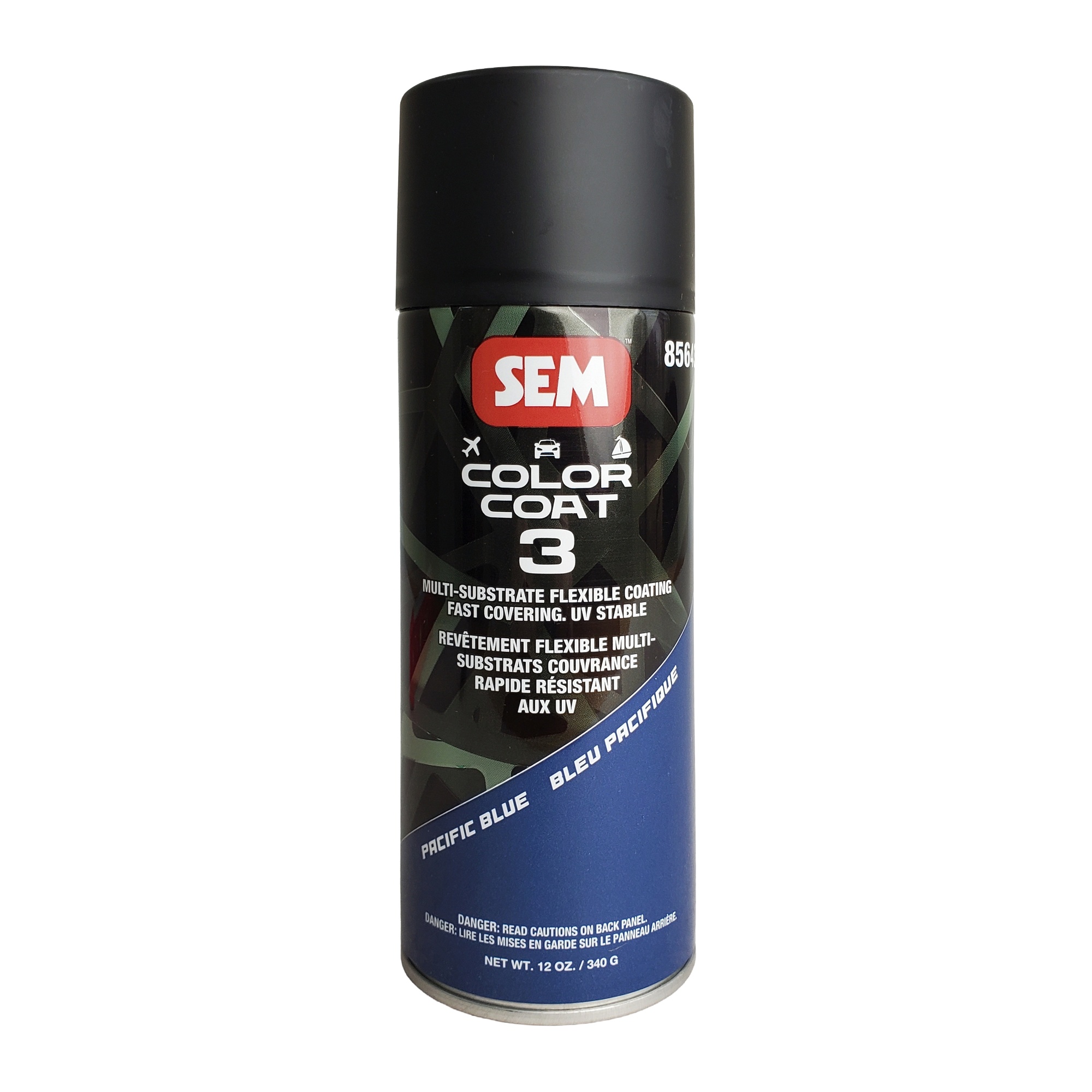 SEM 85643 Color Coat 3 Pacific Blue 16 oz Aerosol