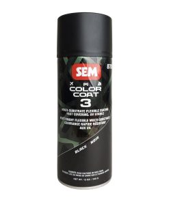 SEM 87093 Color Coat 3 Black 16 oz Aerosol Free Shippping