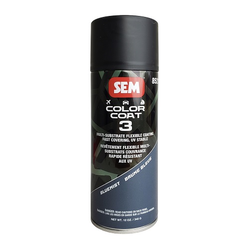 SEM 85213 Bluemist Color Coat 3 automotive interior refinishing aerosol