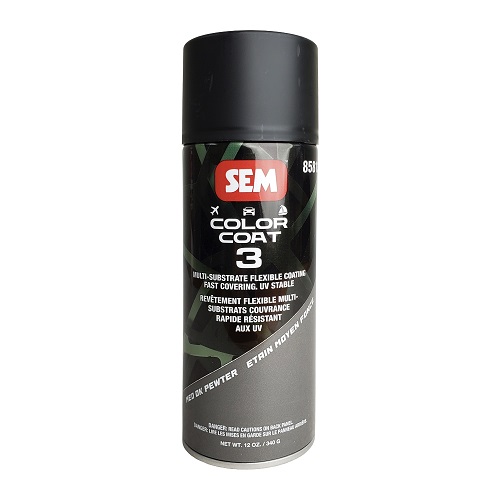 SEM 85813 Pewter Color Coat 3 Automotive Interior Coating